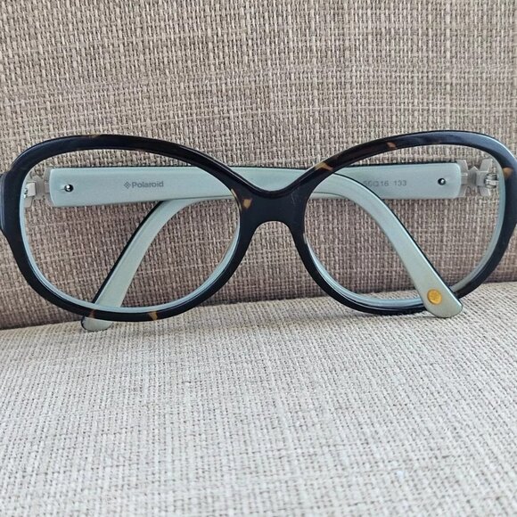 Polariod Women Eyeglasses/Sunglasses Frame Dark Brown XB320 58[]16 133 Glasses - Picture 3 of 12